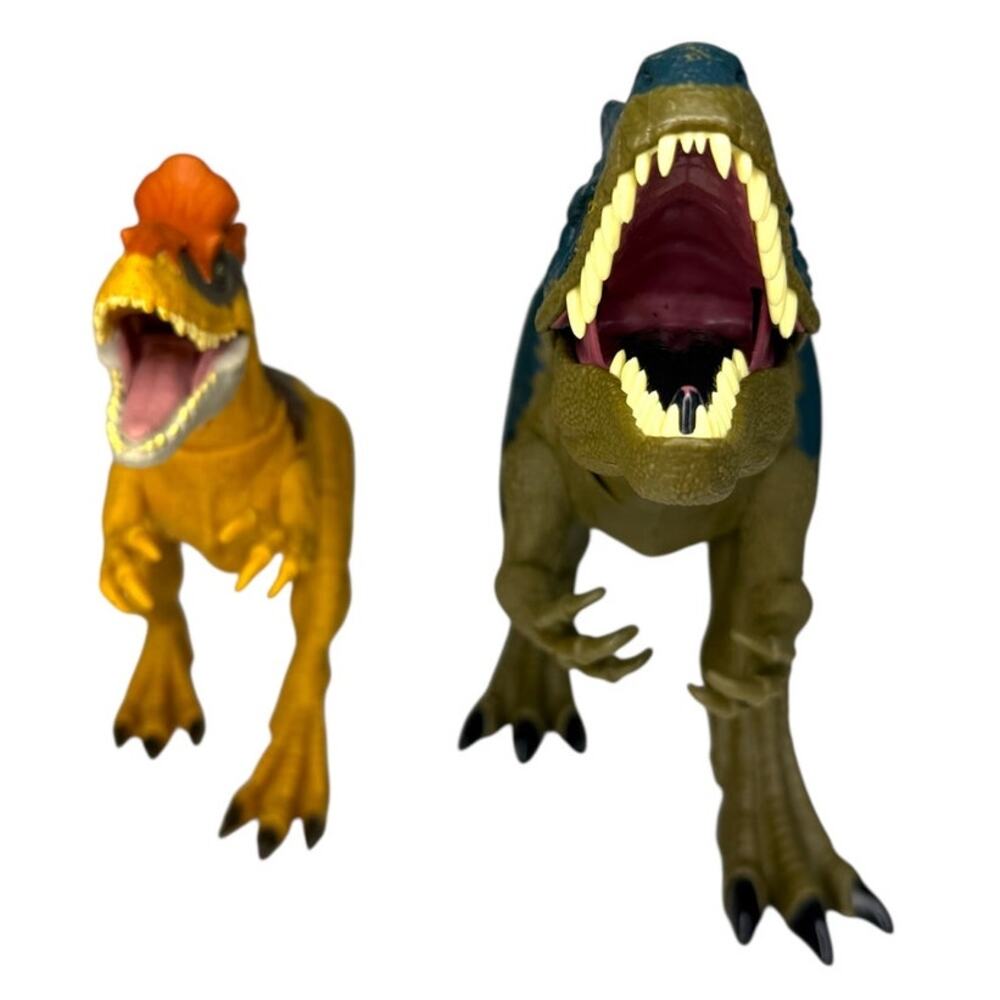 Jurassic World Dino Bundle Allosaurus and Cryolophosaurus Battery Operated Sound - Picture 2 of 10